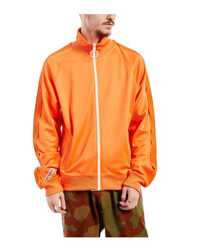 orange track jacket