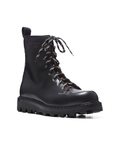 OAMC Black Exit Leather Boots for Men - Lyst