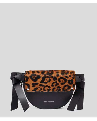 karl lagerfeld leopard bag