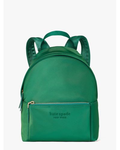 Kate Spade Synthetic Nylon City Pack Medium Backpack in Green 
