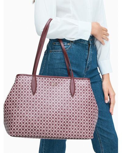 kate spade link tote large