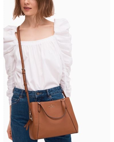 Kate spade jackson small triple hotsell compartment satchel