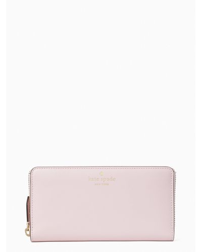 spade link large continental wallet