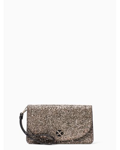 kate spade glitter wristlet