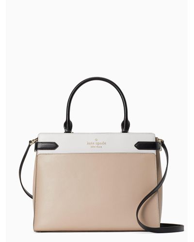 kate spade staci colorblock large satchel