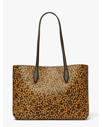 kate spade leopard tote bolsa