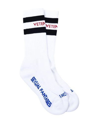 Vetements Synthetic Sexual Fantasies Socks in Blue for Men - Lyst