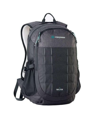 Caribee Triple Peak 26 Commuter Backpack in Black | Lyst UK