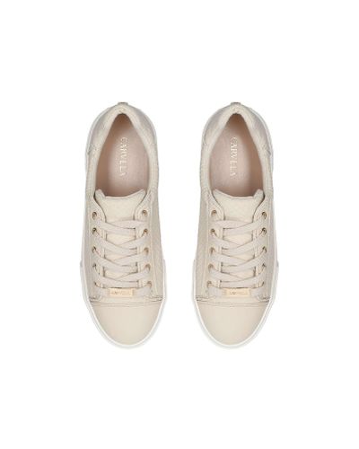 carvela light trainers