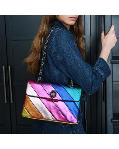 kurt geiger multi coloured kensington bolsa