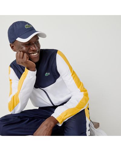 lacoste navy tracksuit bottoms
