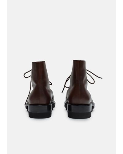 jil sander lace up boots