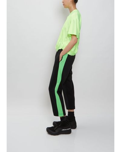 comme de garcons sweatpants