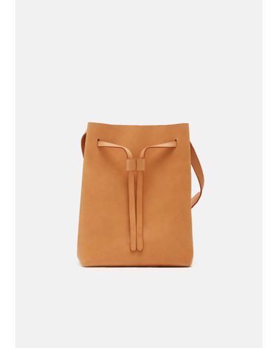 mansur gavriel drawstring hobo