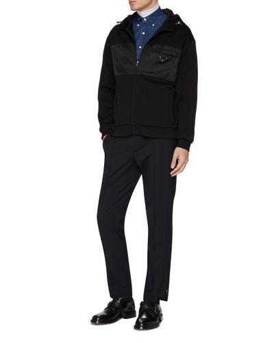 prada zip hoodie