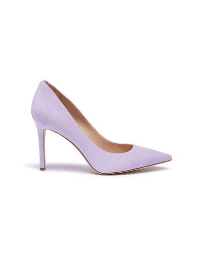 light purple pumps