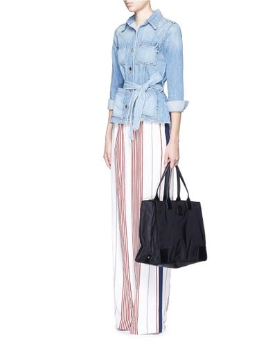 tory burch foldable tote