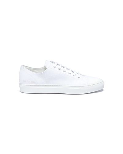 common projects canvas sneakers