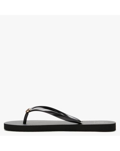 tory burch thin rubber flip flops