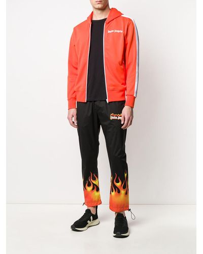Pantaloni Fiamme da Uomo di Palm Angels in Nero | Lyst