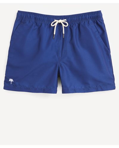 Oas Synthetic Solid Colour Swim Shorts in Dark Blue (Blue) for Men - Lyst
