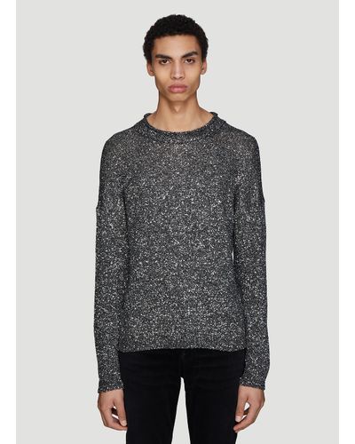 sparkly silver sweater