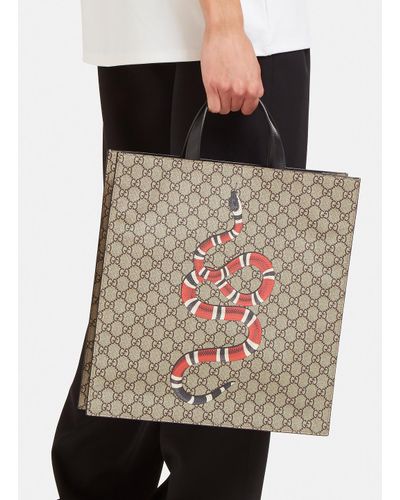 gucci tote snake