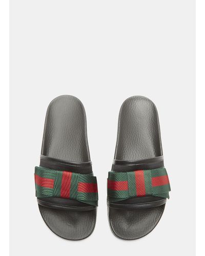 gucci bow slides size 10