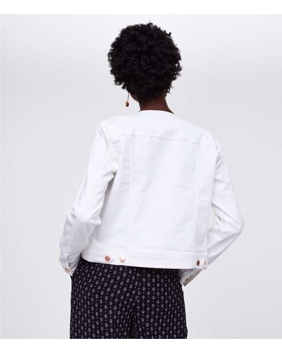 loft petite denim jacket