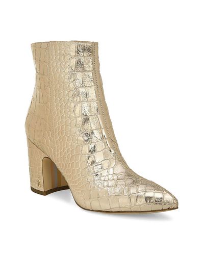 sam edelman metallic boots