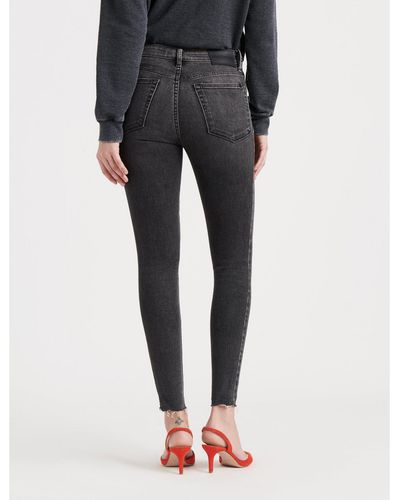 Lucky Brand Denim Mid Rise Ava Super Skinny Jean - Lyst