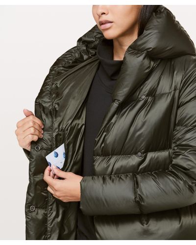 cloudscape long jacket lululemon