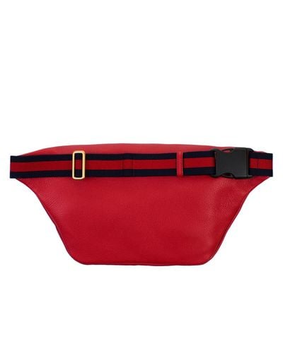 cheap red fanny pack