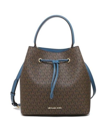 New Michael Kors large CHarlotte tote handbag bag purse brown Mk - Women's  handbags