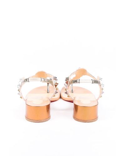 louboutin thong sandals