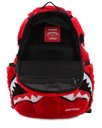 sprayground fur monster