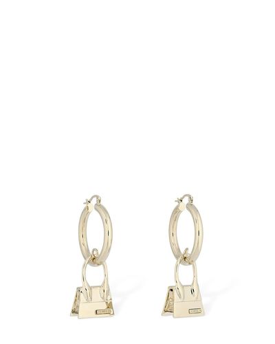 Jacquemus Les Creoles Chiquito Earrings in Gold (Metallic) | Lyst
