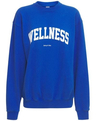 sporty and rich wellness sweatshirt