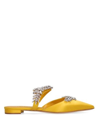 Manolo Blahnik Donna Scarpe Basse Lurum - Giallo