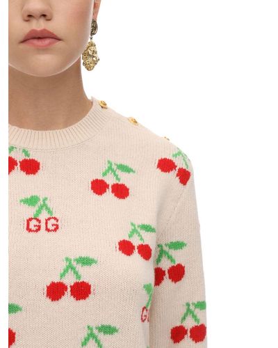 gucci cherry jumper