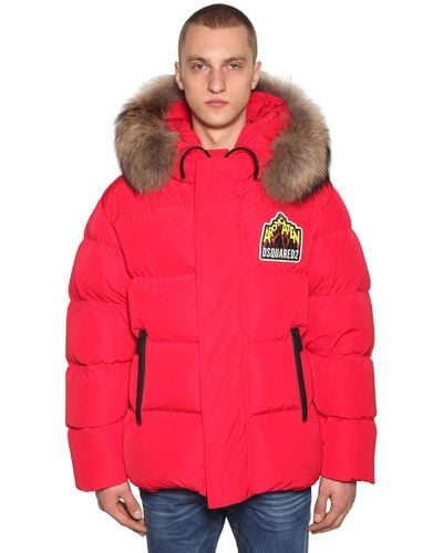 dsquared red jacket
