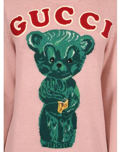 Pink gucci sweater bear Clearance
