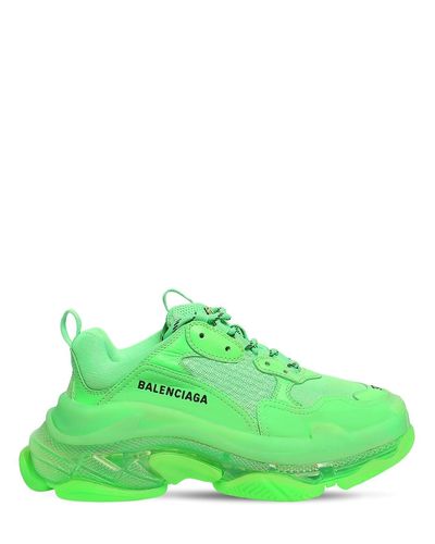 balenciaga triple s green