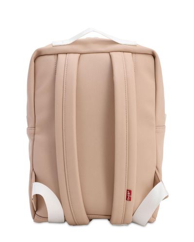 levis leather backpack