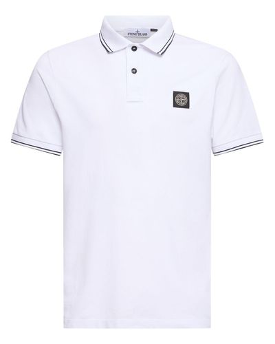 stone island white shirt