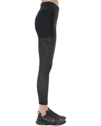 nike air mesh panel tights
