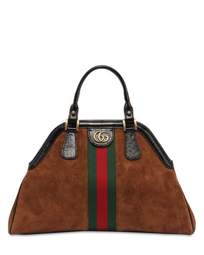 tan leather gucci bolsa