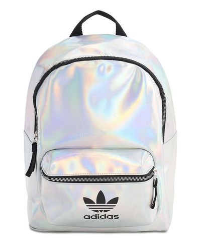 adidas metallic backpack