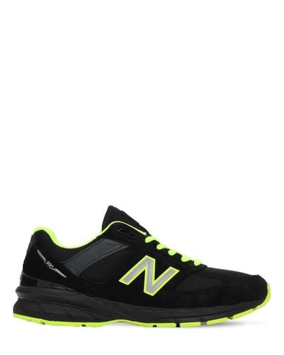 lime green new balance 990