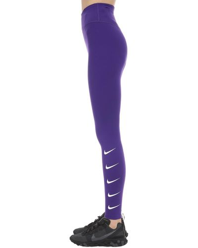 nike leggings with swoosh on leg
